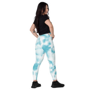 Leggings with pockets Green